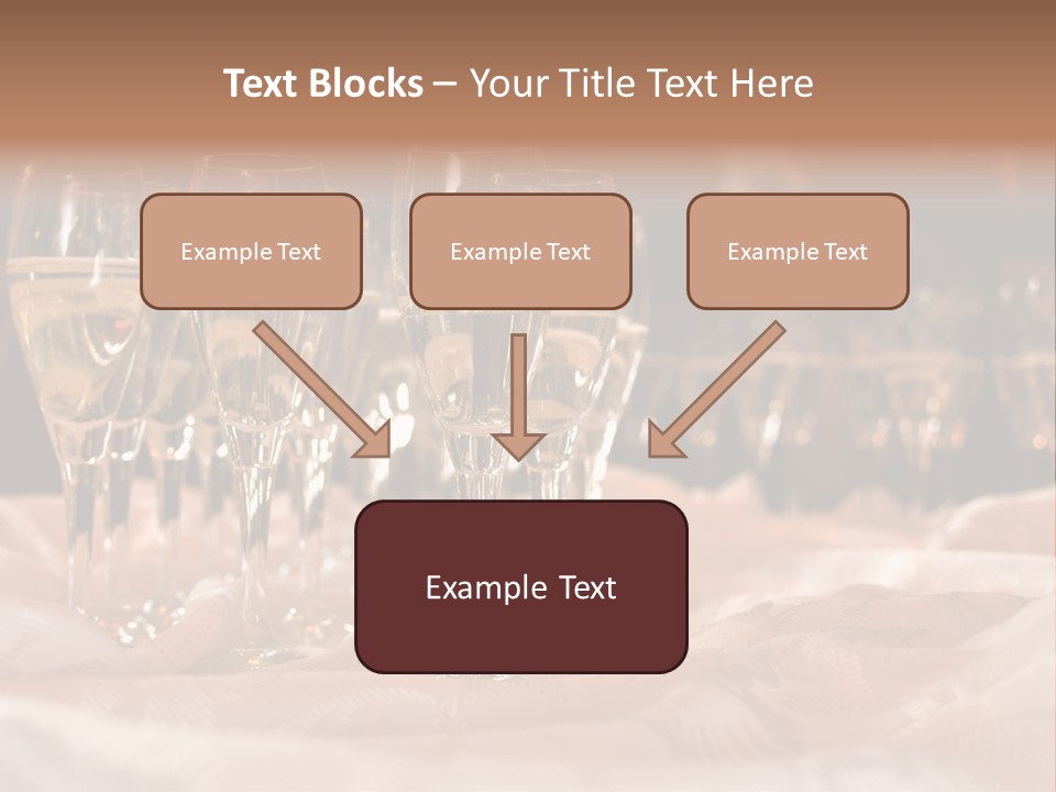 Table Family Bridegroom PowerPoint Template