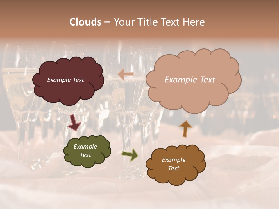 Table Family Bridegroom PowerPoint Template