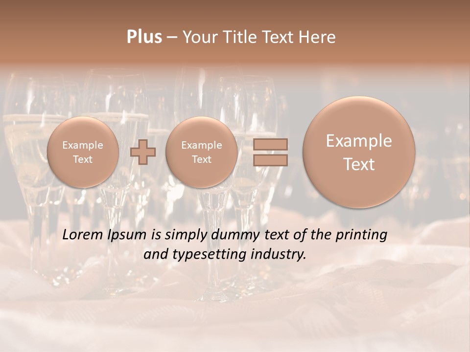 Table Family Bridegroom PowerPoint Template