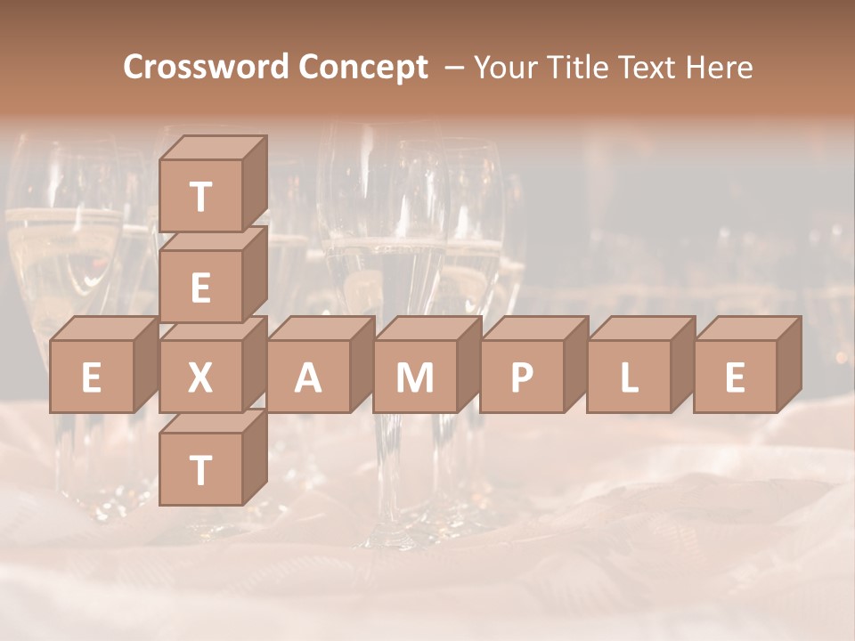 Table Family Bridegroom PowerPoint Template