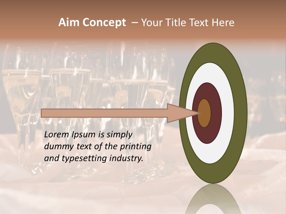 Table Family Bridegroom PowerPoint Template