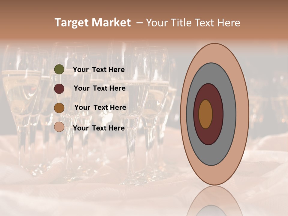 Table Family Bridegroom PowerPoint Template