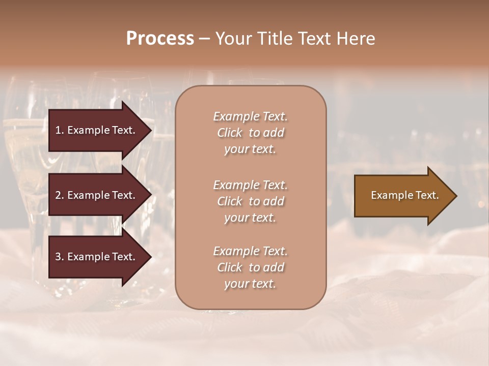 Table Family Bridegroom PowerPoint Template