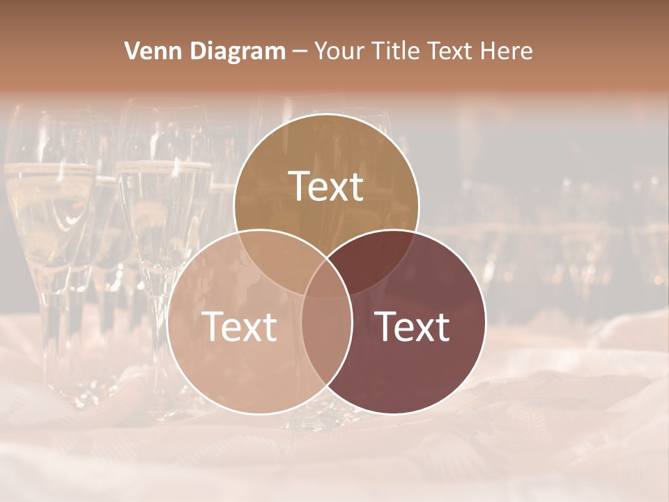 Table Family Bridegroom PowerPoint Template