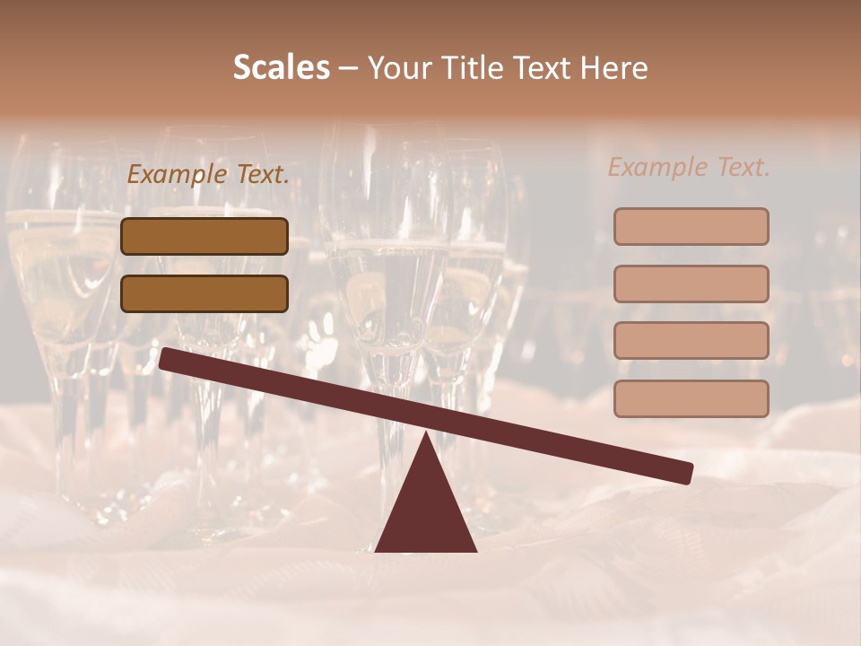 Table Family Bridegroom PowerPoint Template