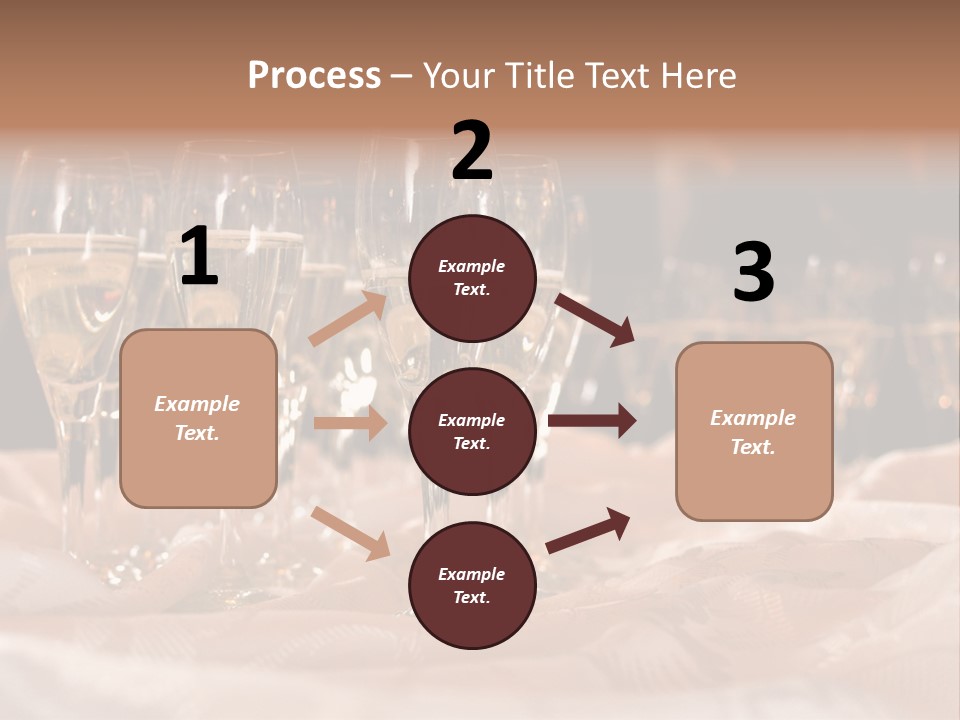 Table Family Bridegroom PowerPoint Template