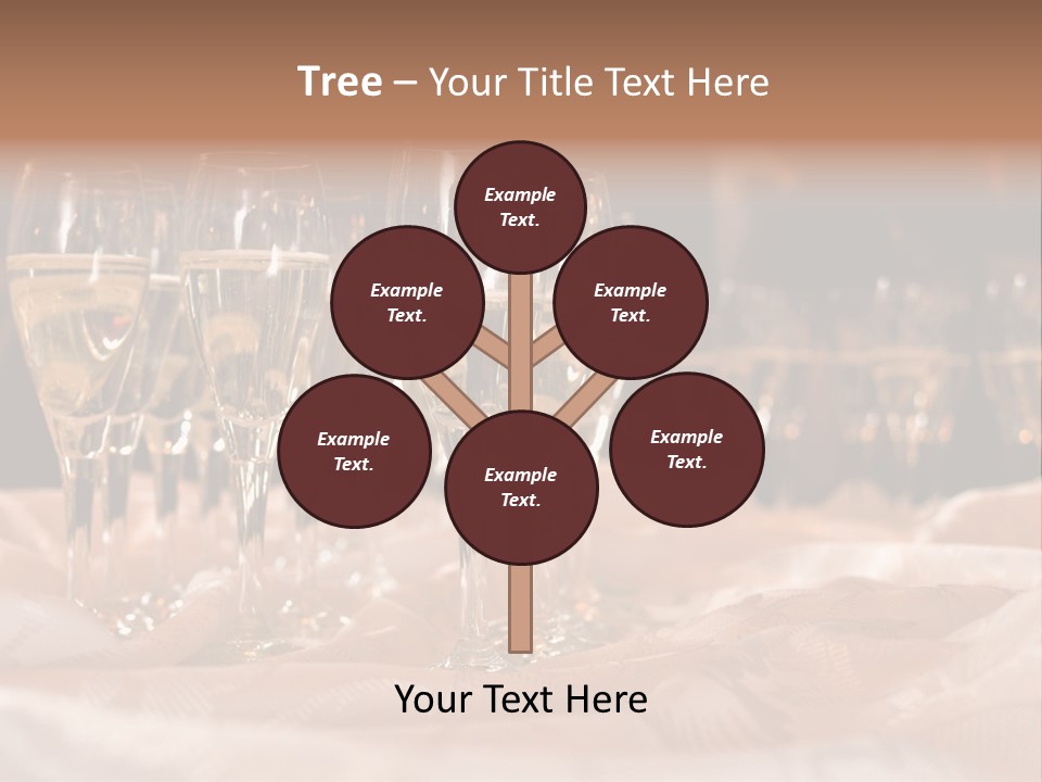 Table Family Bridegroom PowerPoint Template