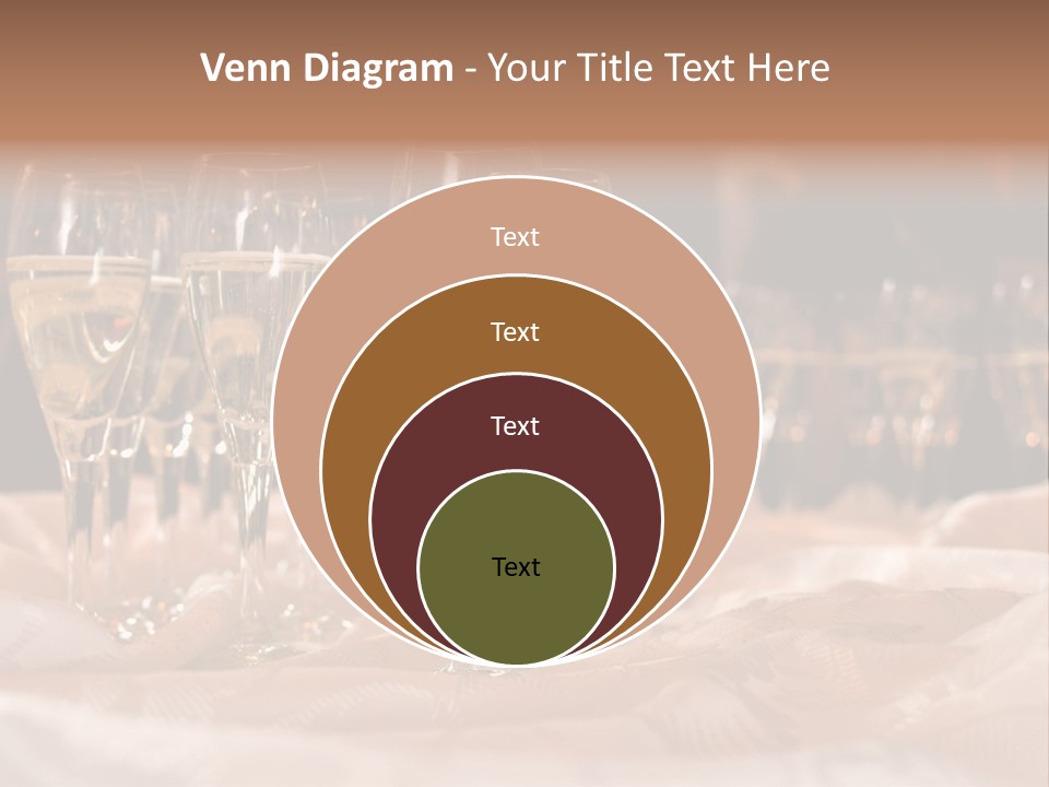 Table Family Bridegroom PowerPoint Template