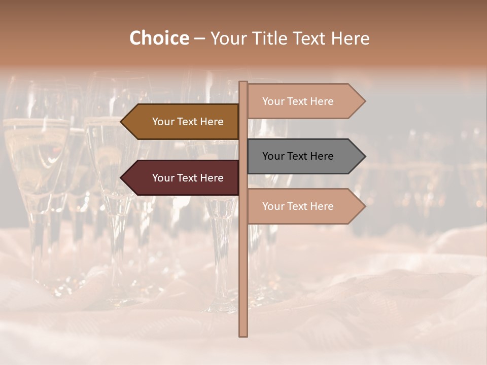 Table Family Bridegroom PowerPoint Template