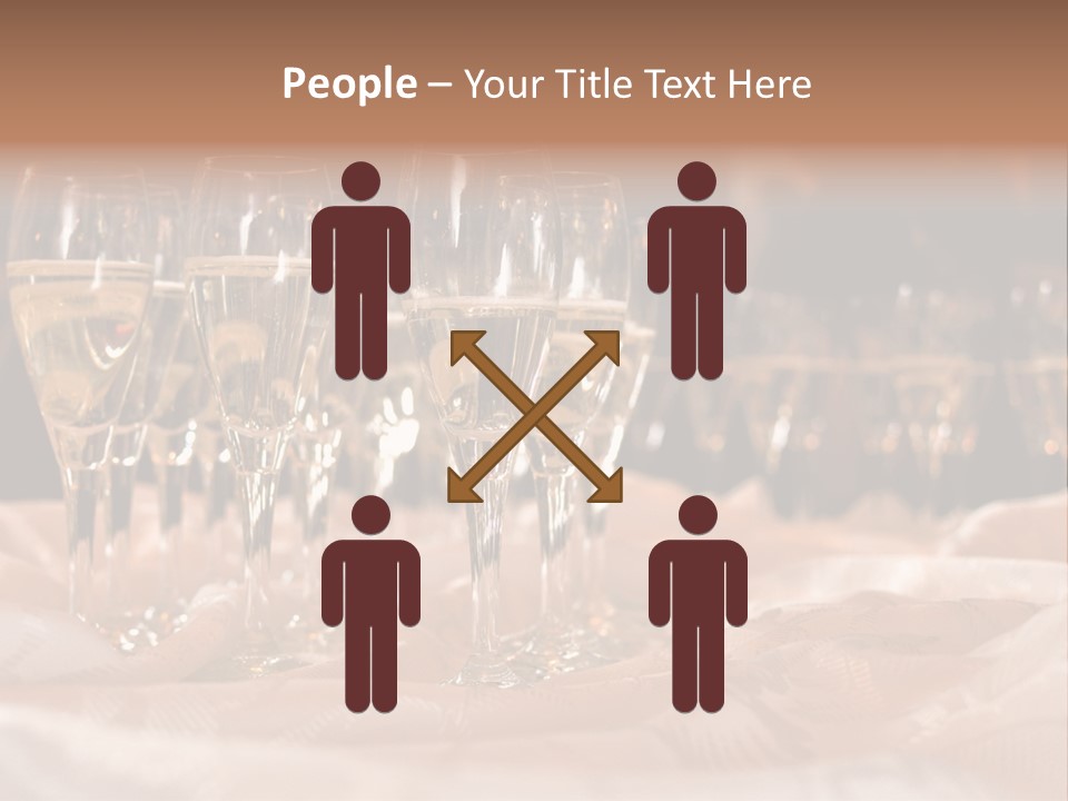 Table Family Bridegroom PowerPoint Template