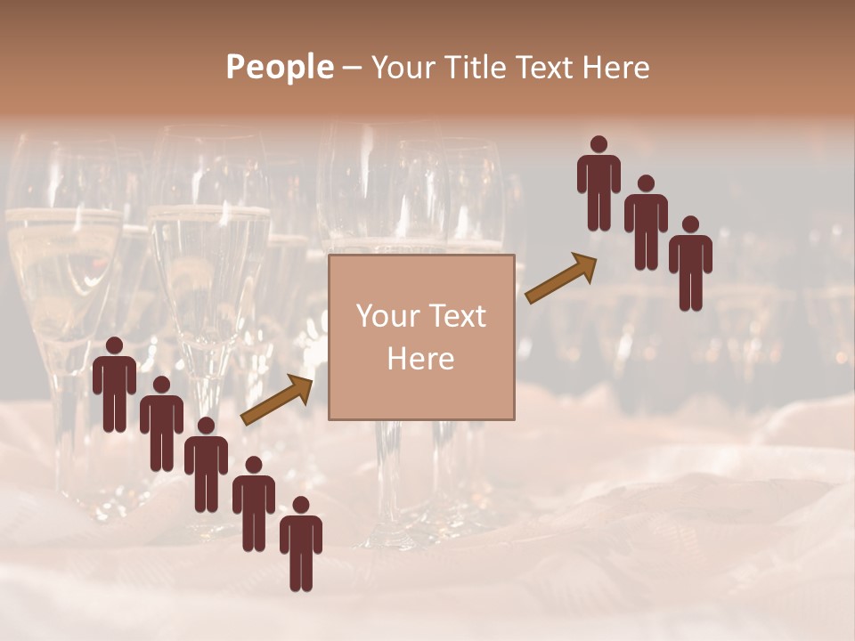 Table Family Bridegroom PowerPoint Template