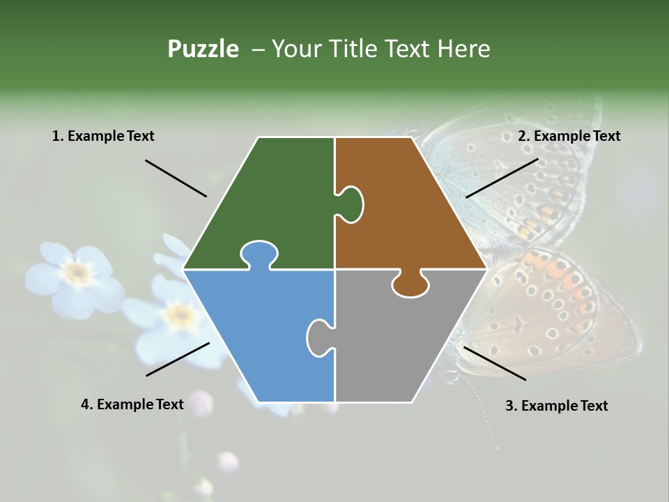 Floral Nature Peace PowerPoint Template