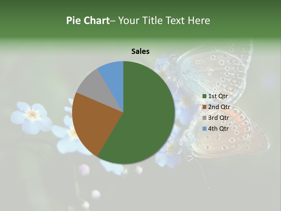 Floral Nature Peace PowerPoint Template
