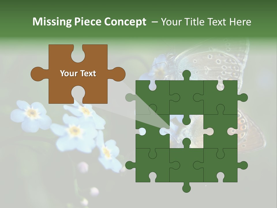 Floral Nature Peace PowerPoint Template