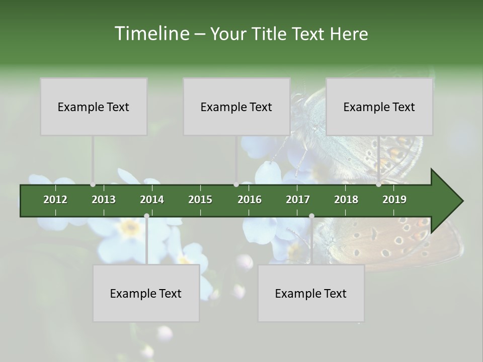 Floral Nature Peace PowerPoint Template