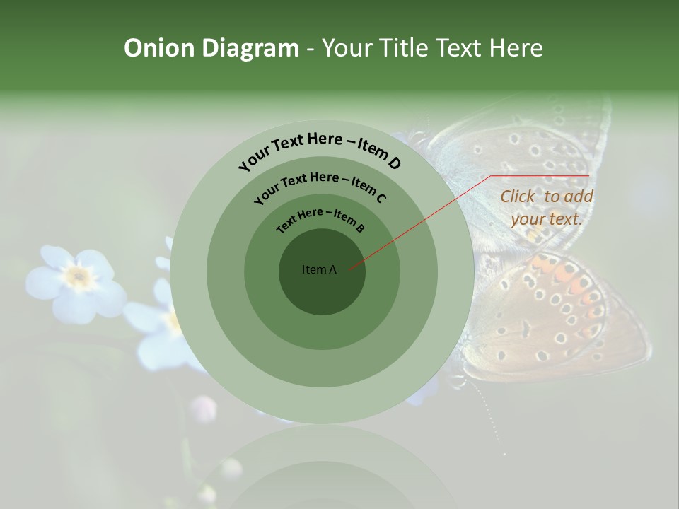 Floral Nature Peace PowerPoint Template