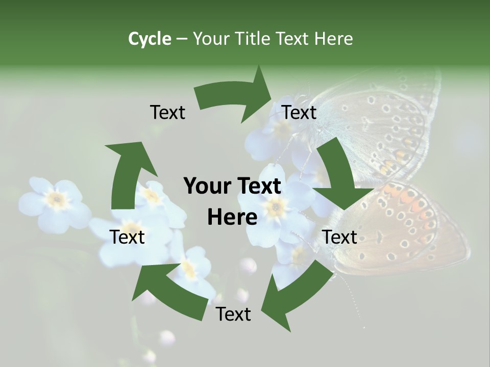 Floral Nature Peace PowerPoint Template