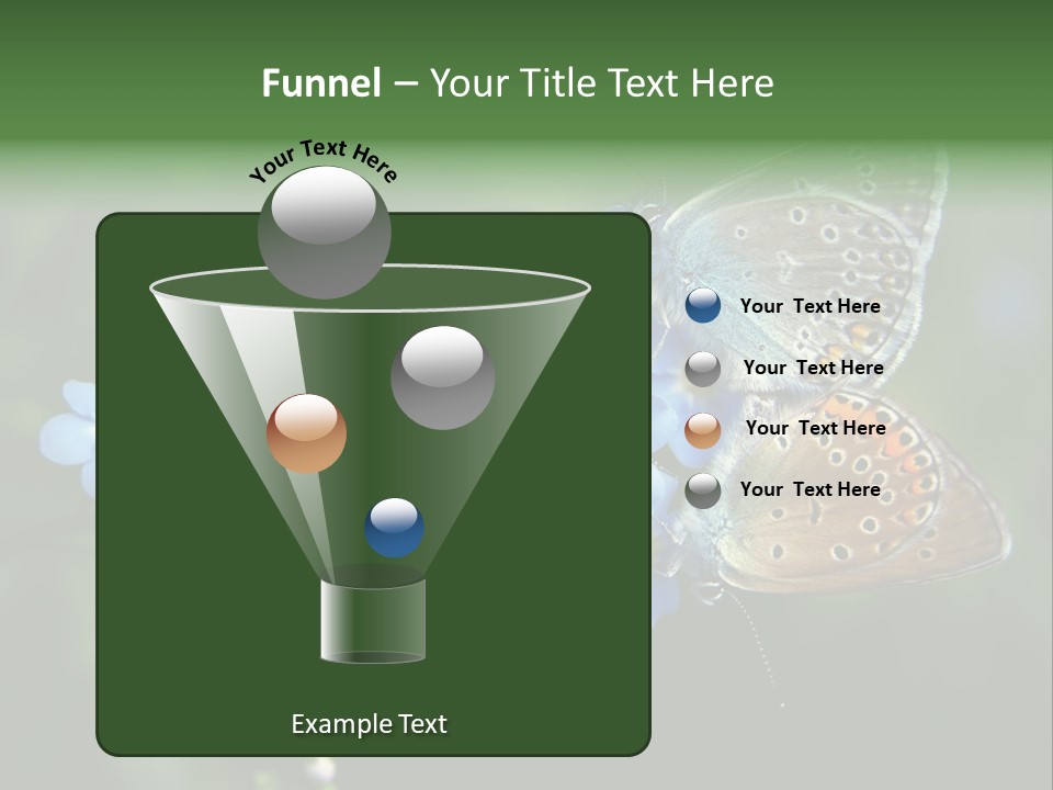 Floral Nature Peace PowerPoint Template