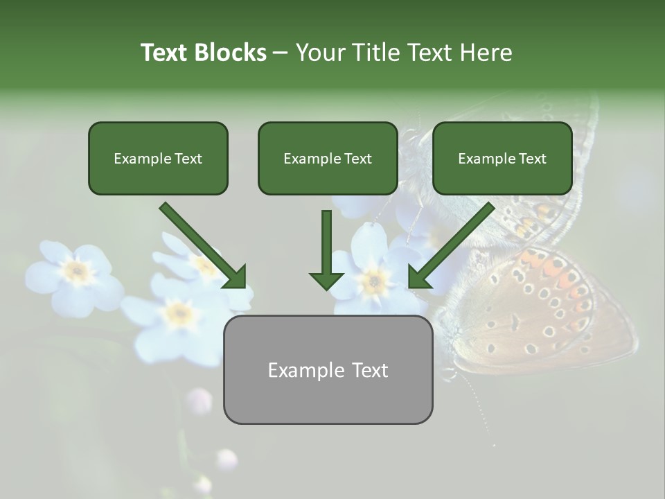 Floral Nature Peace PowerPoint Template