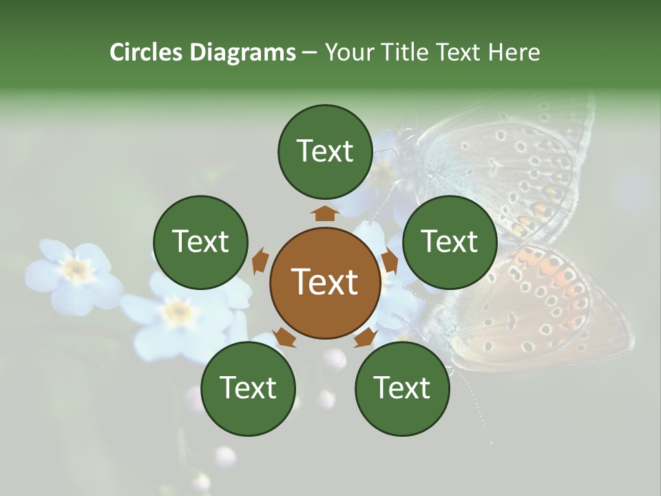 Floral Nature Peace PowerPoint Template