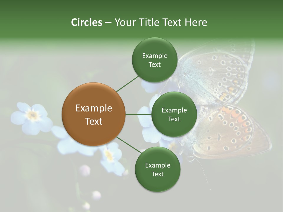 Floral Nature Peace PowerPoint Template