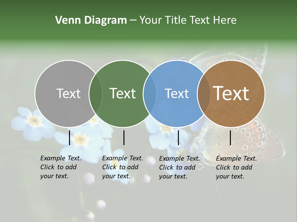 Floral Nature Peace PowerPoint Template
