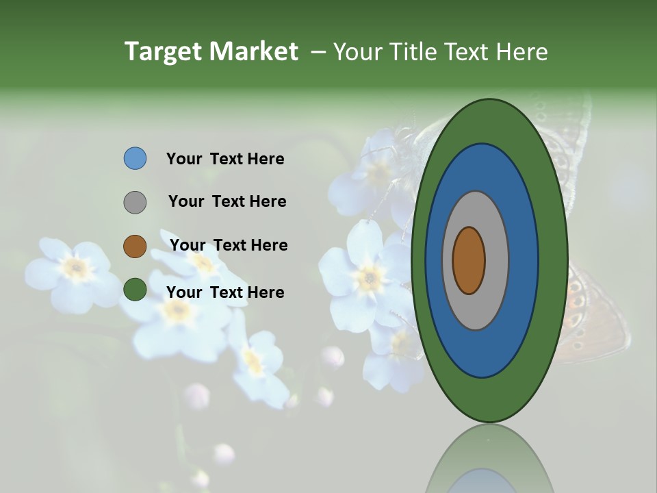 Floral Nature Peace PowerPoint Template