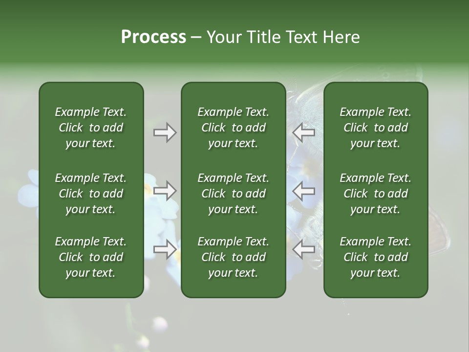 Floral Nature Peace PowerPoint Template