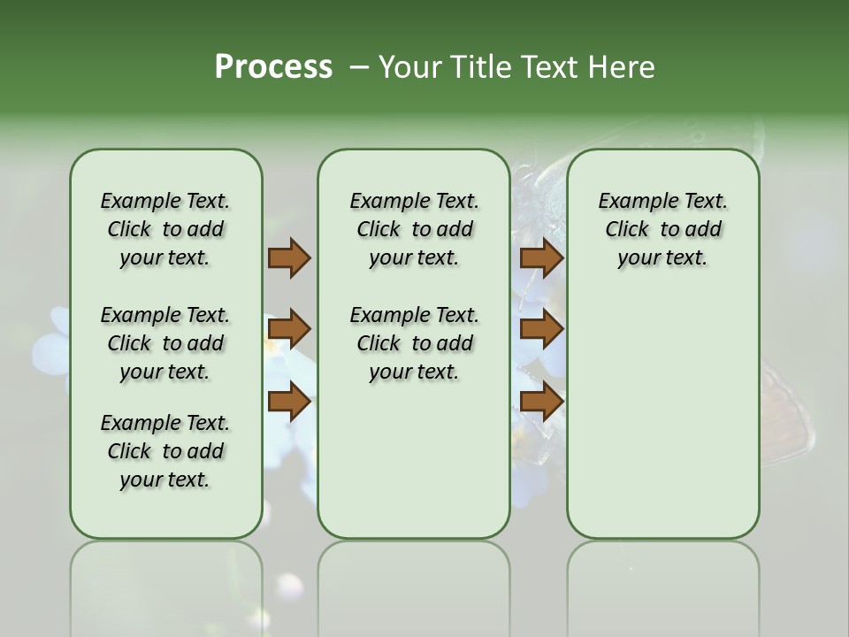 Floral Nature Peace PowerPoint Template