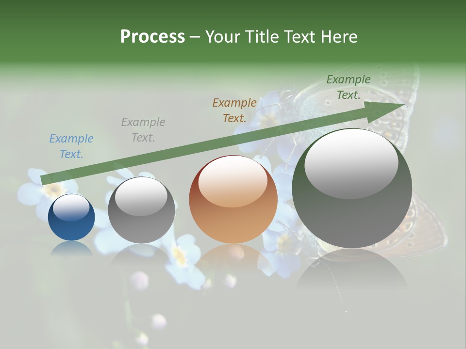 Floral Nature Peace PowerPoint Template