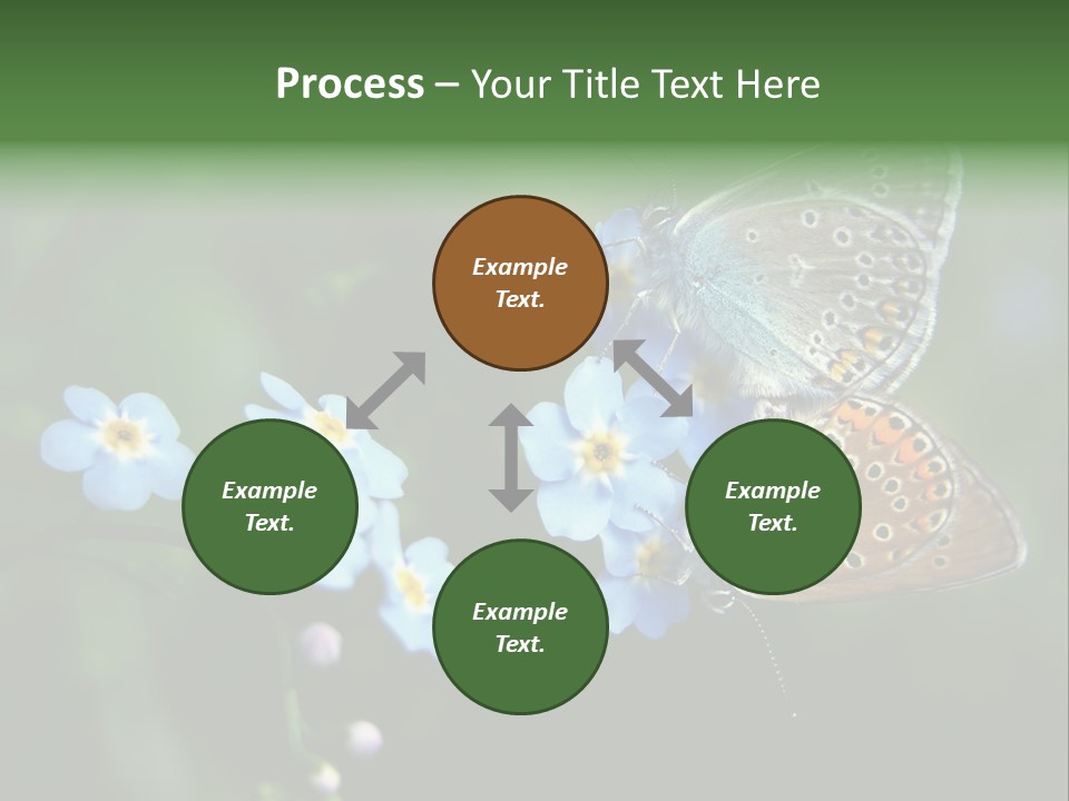 Floral Nature Peace PowerPoint Template