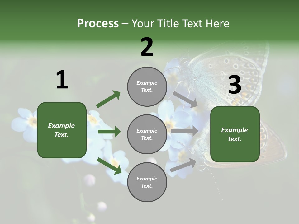 Floral Nature Peace PowerPoint Template