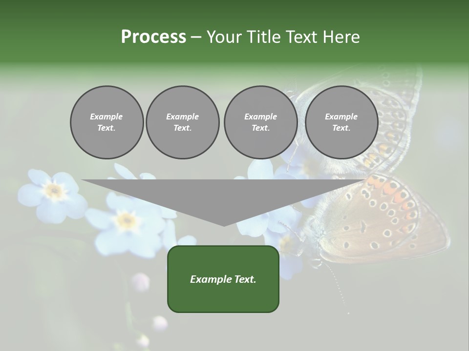 Floral Nature Peace PowerPoint Template