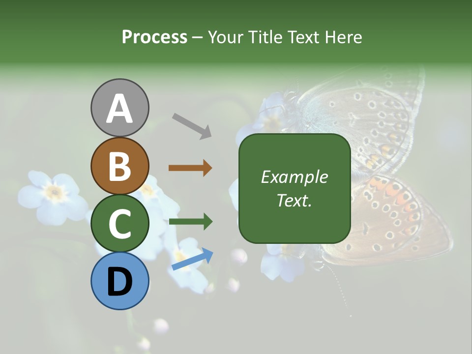 Floral Nature Peace PowerPoint Template