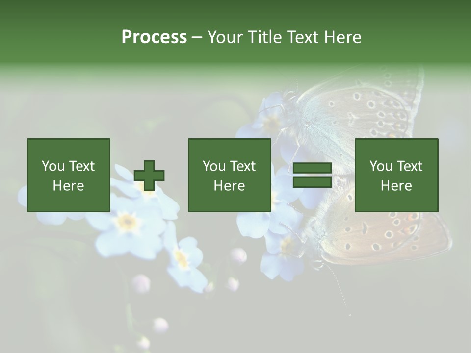 Floral Nature Peace PowerPoint Template
