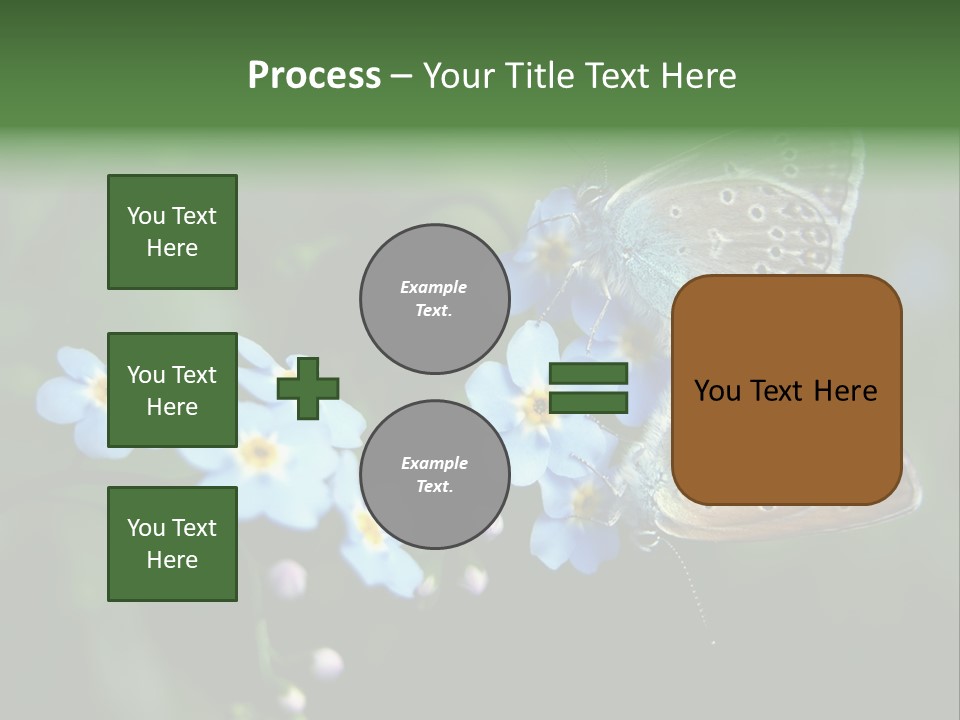 Floral Nature Peace PowerPoint Template