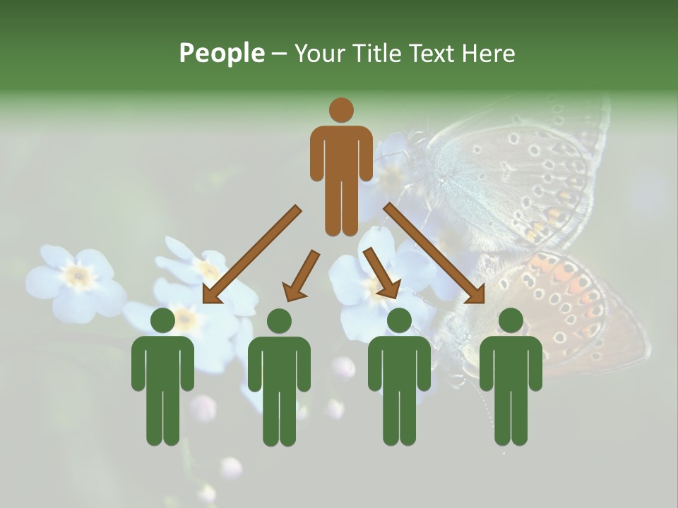 Floral Nature Peace PowerPoint Template