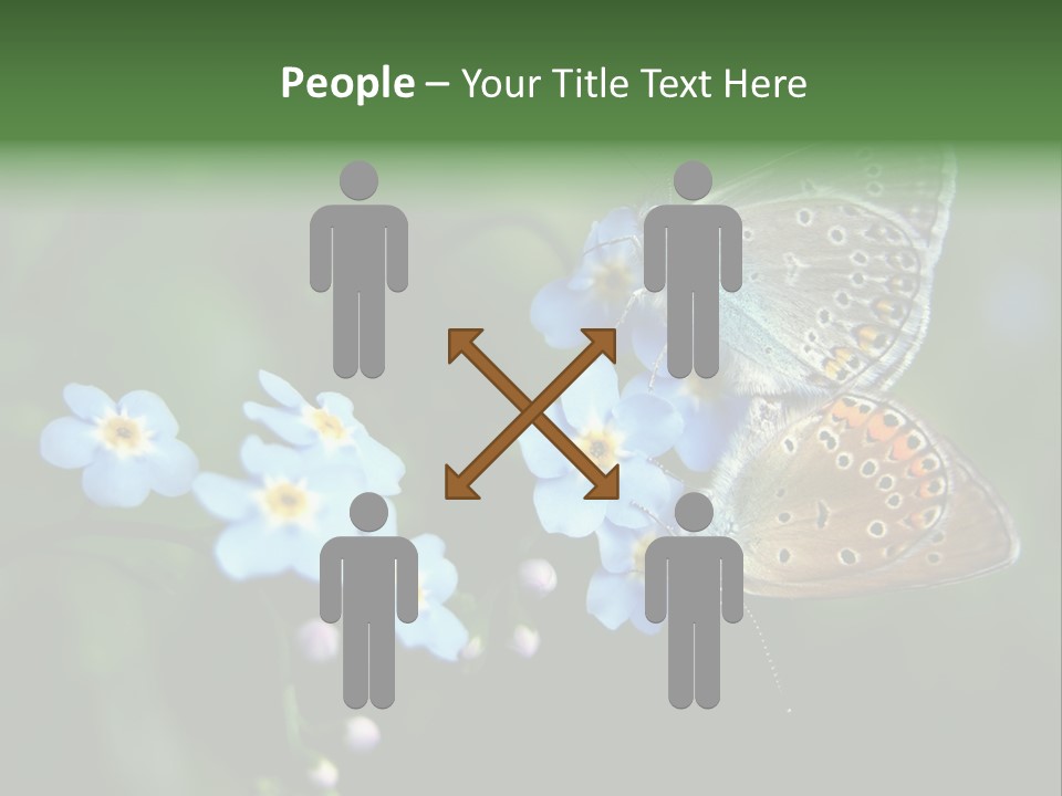 Floral Nature Peace PowerPoint Template