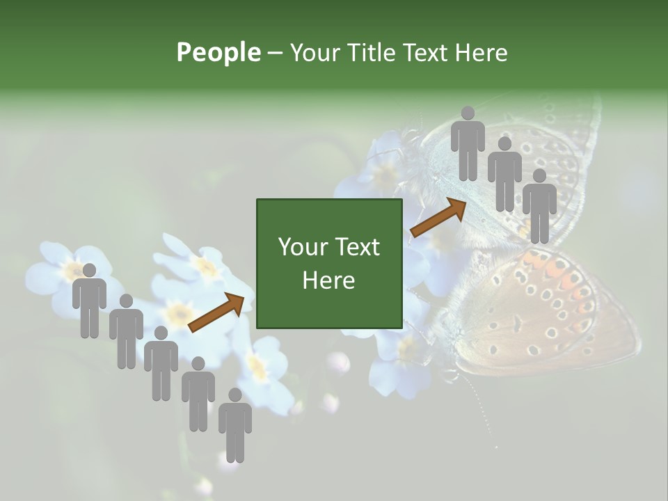 Floral Nature Peace PowerPoint Template