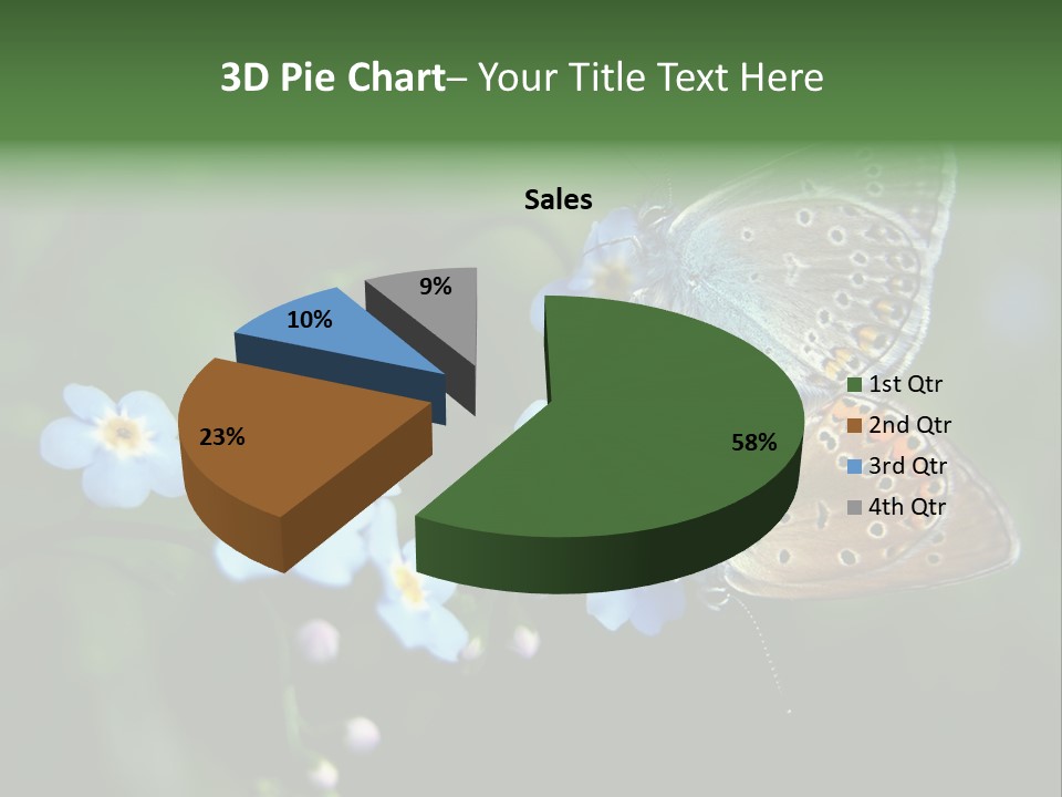 Floral Nature Peace PowerPoint Template