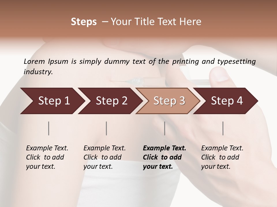 Shoulder Healthy Joint Inflammation PowerPoint Template