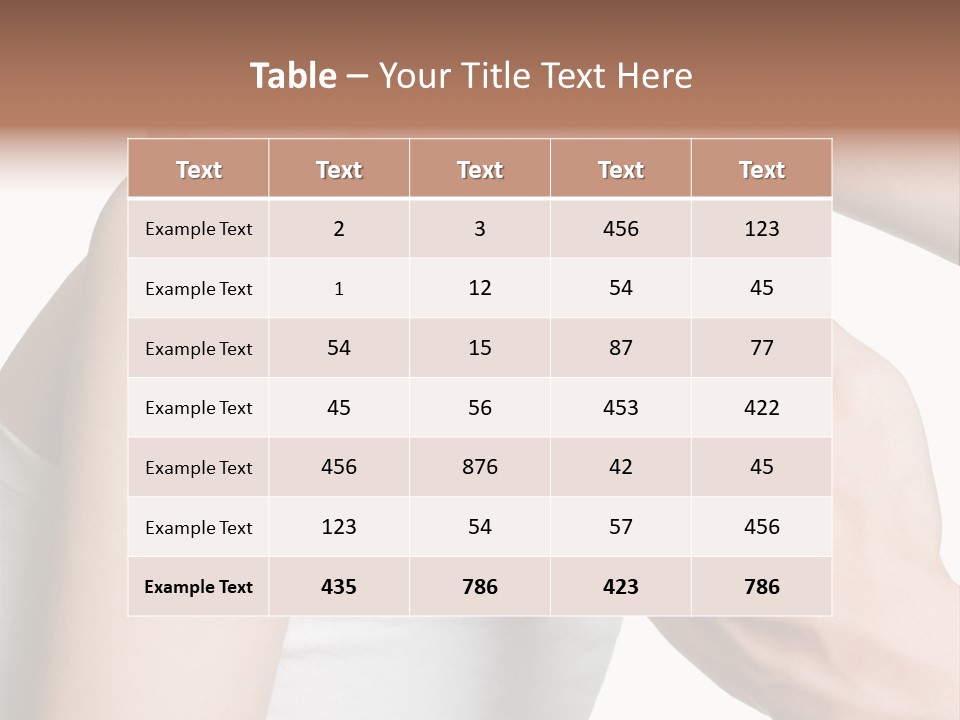 Shoulder Healthy Joint Inflammation PowerPoint Template