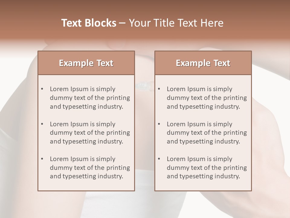 Shoulder Healthy Joint Inflammation PowerPoint Template