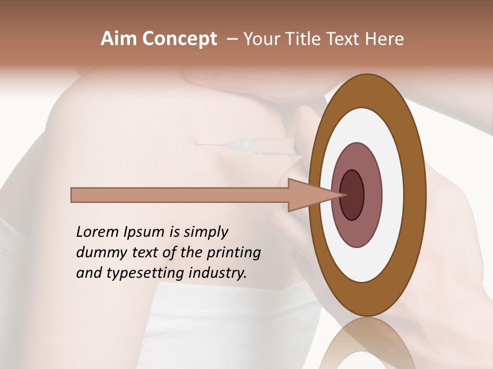 Shoulder Healthy Joint Inflammation PowerPoint Template