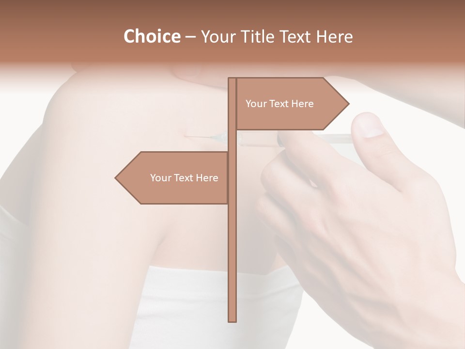 Shoulder Healthy Joint Inflammation PowerPoint Template