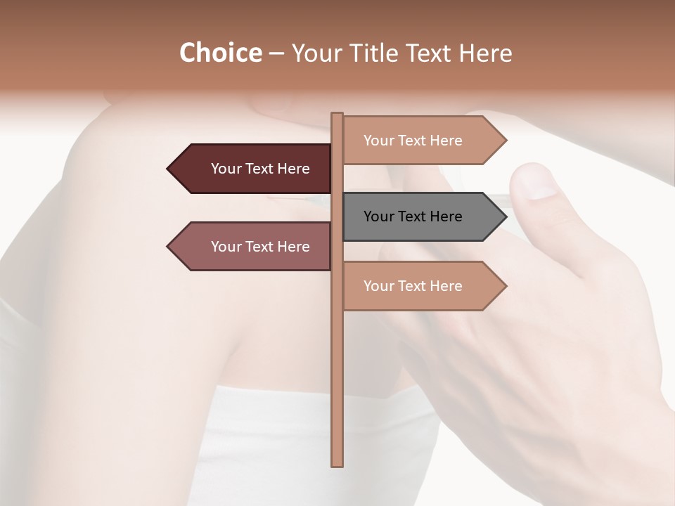 Shoulder Healthy Joint Inflammation PowerPoint Template