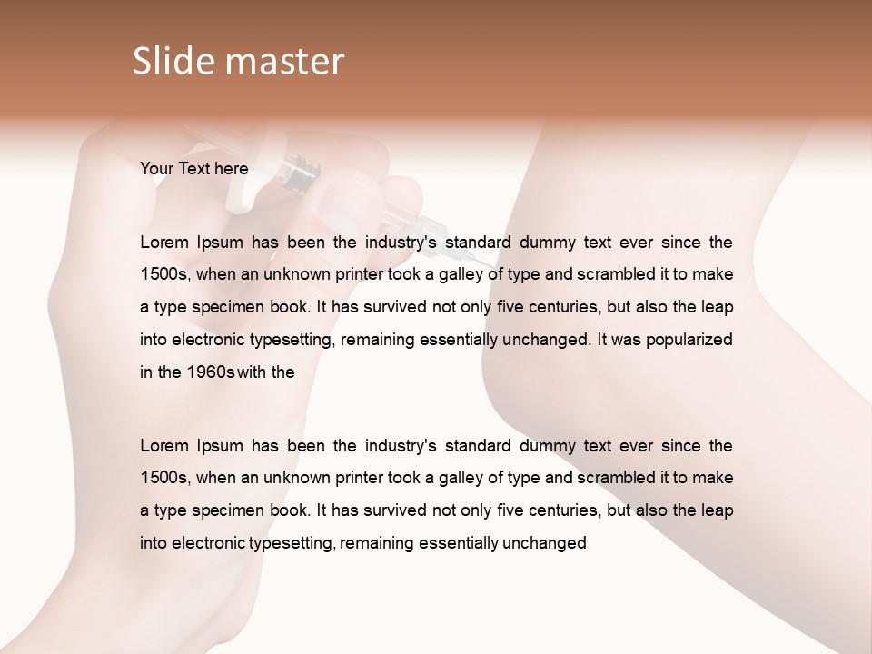 Knee Illness Arthritis PowerPoint Template