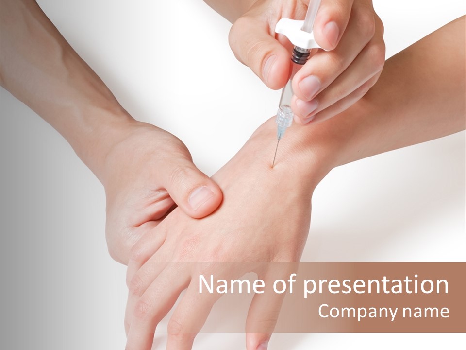 Medical Osteoporosis Pain PowerPoint Template