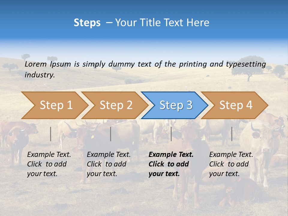 Brown Land Nature PowerPoint Template
