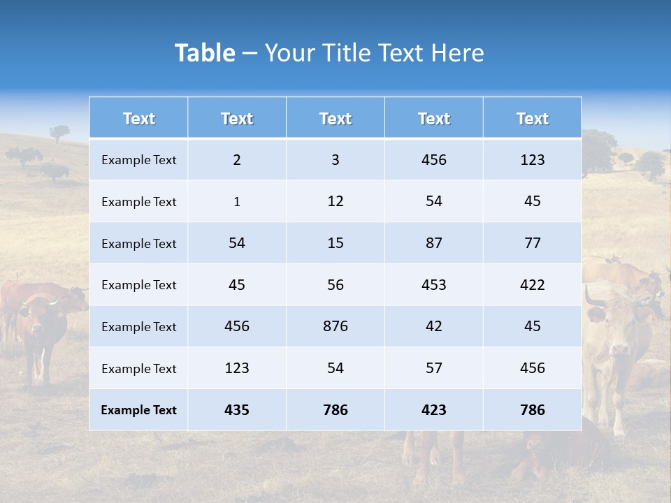 Brown Land Nature PowerPoint Template